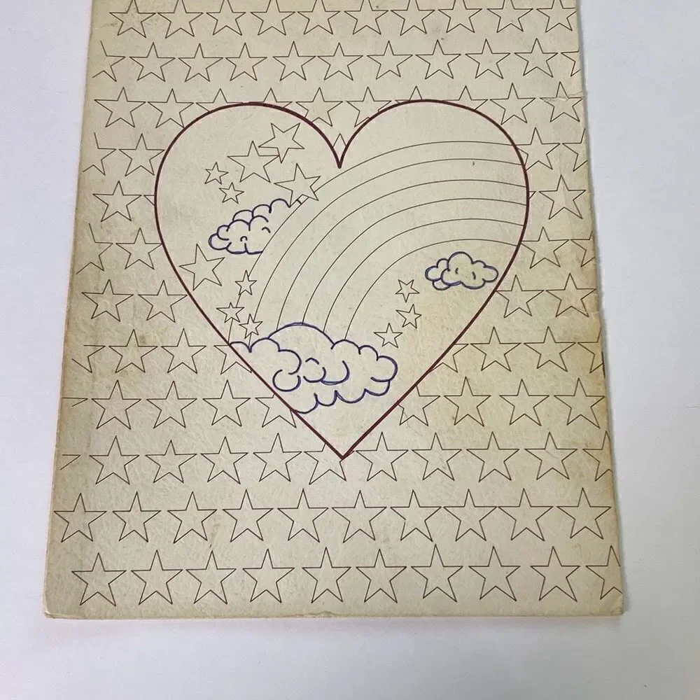 Lot 4 1980s Duo Tang Scribbler portfolio folders 57460 UNUSED